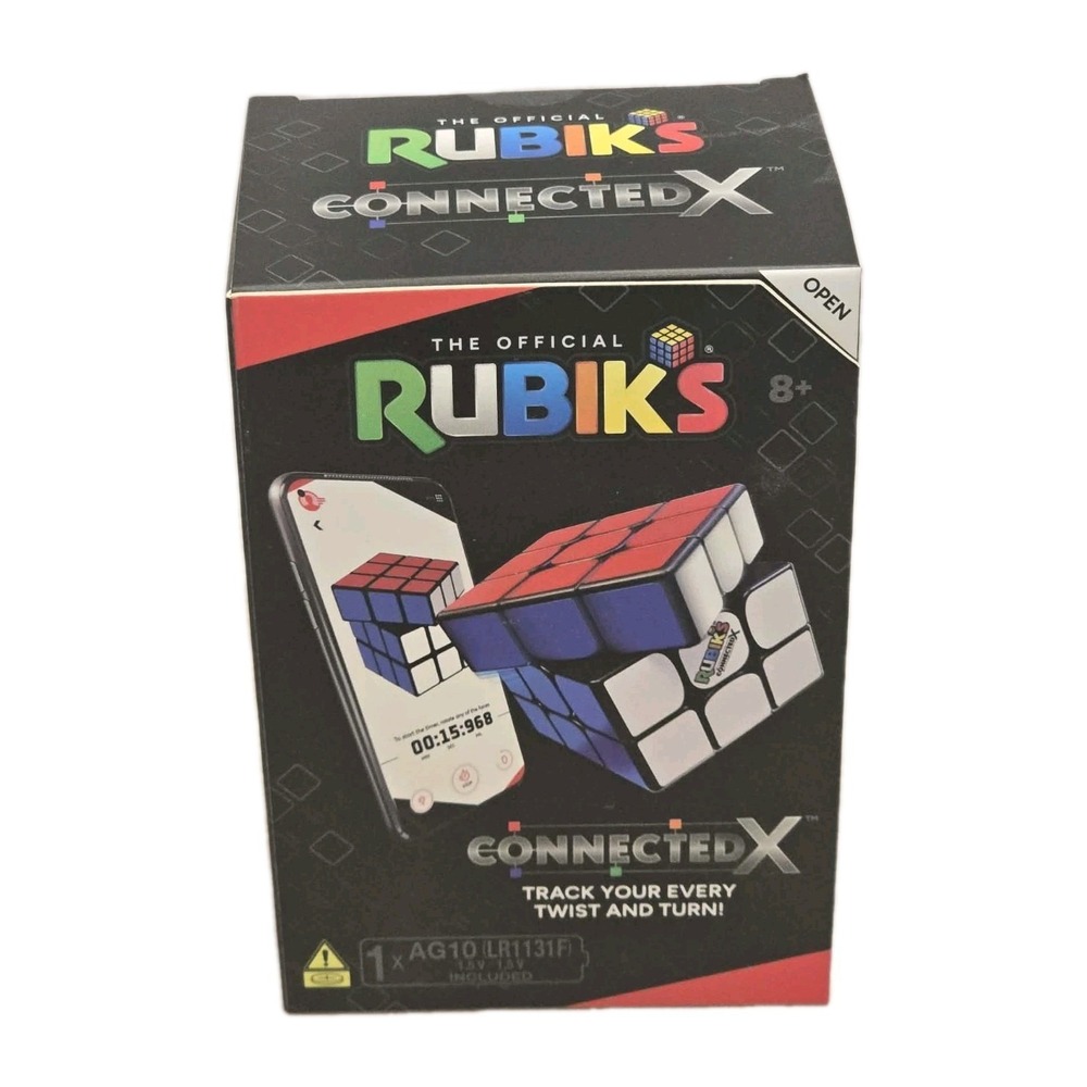 Rubik's ConnectedX Smart Cube NIB 🎮 Bluetooth Speed Cube Puzzle Game‎